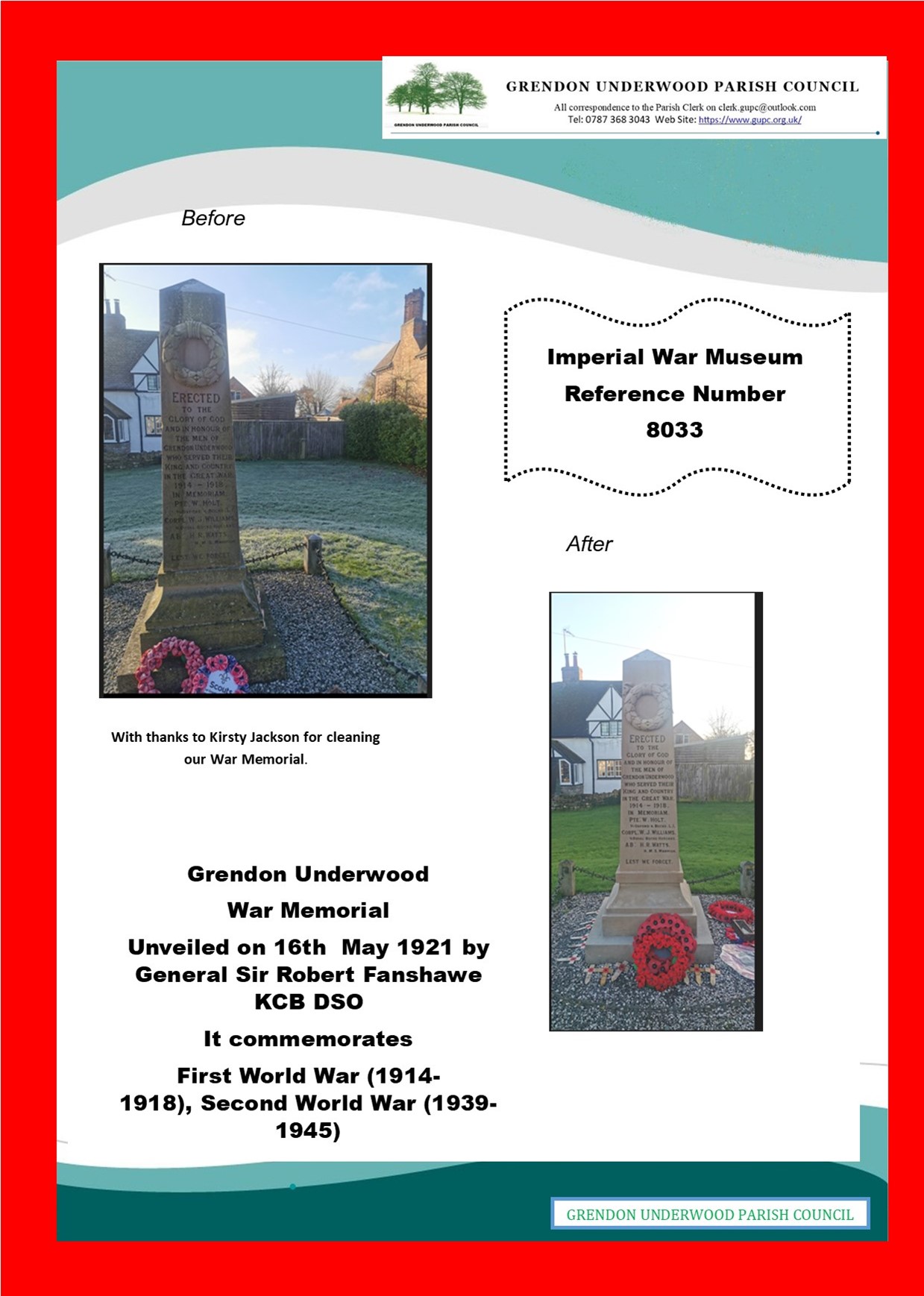 war memorial 2024